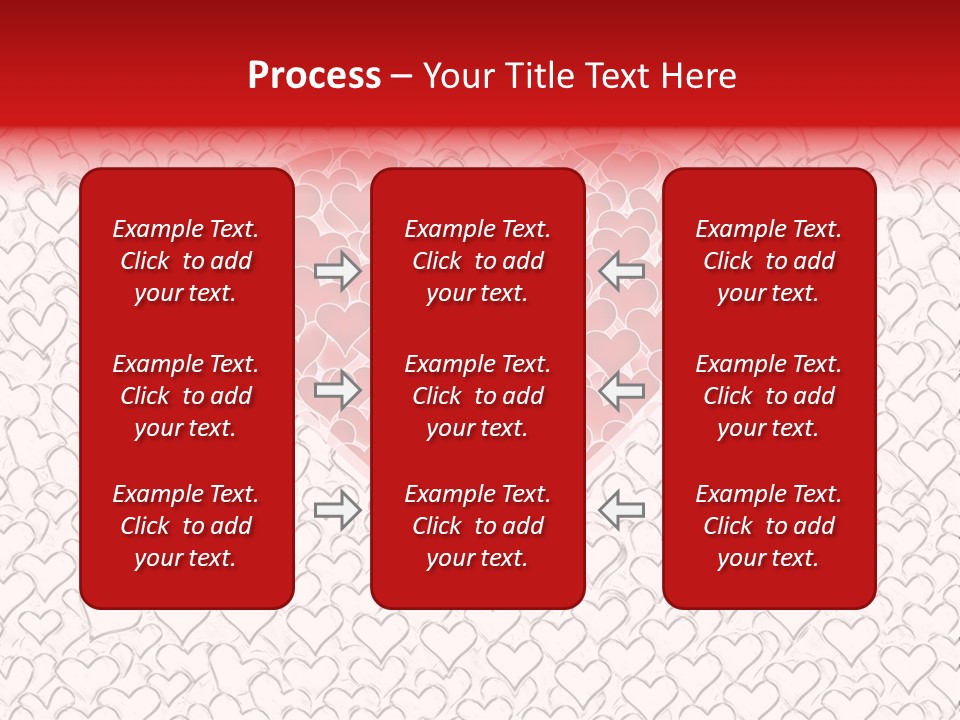 Red White Holiday PowerPoint Template