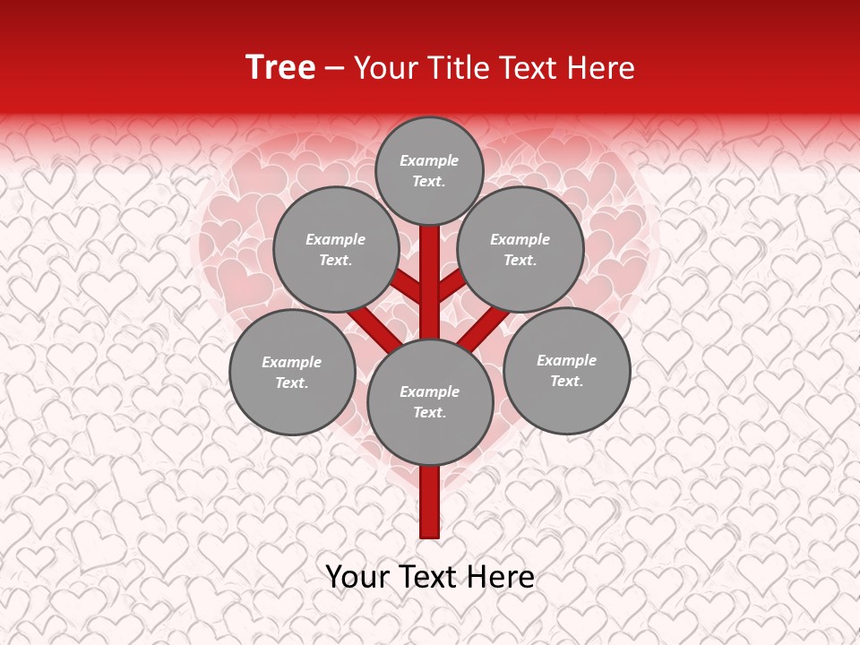 Red White Holiday PowerPoint Template