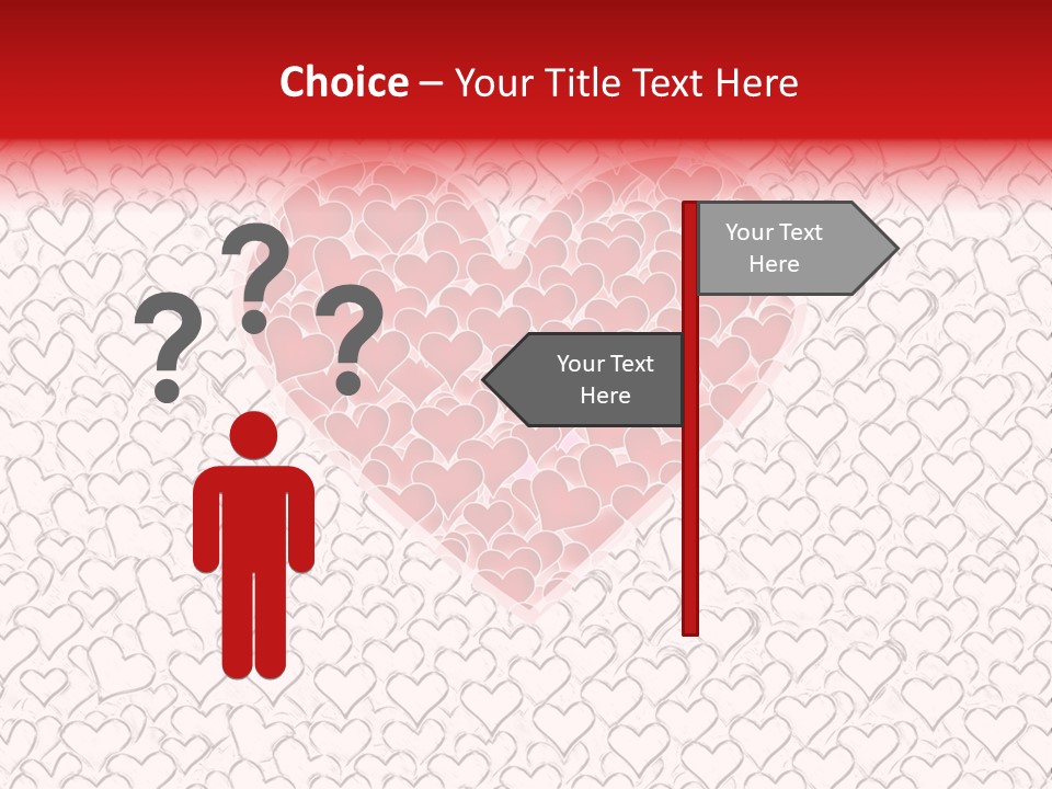 Red White Holiday PowerPoint Template