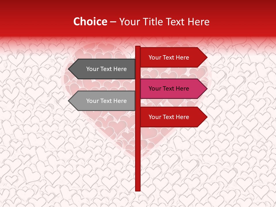 Red White Holiday PowerPoint Template