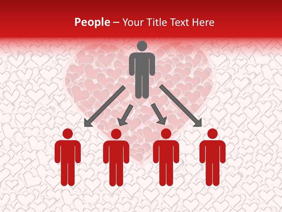 Red White Holiday PowerPoint Template