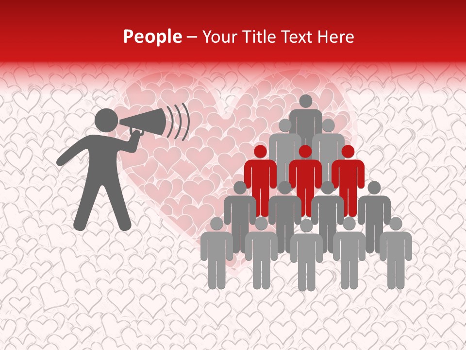 Red White Holiday PowerPoint Template