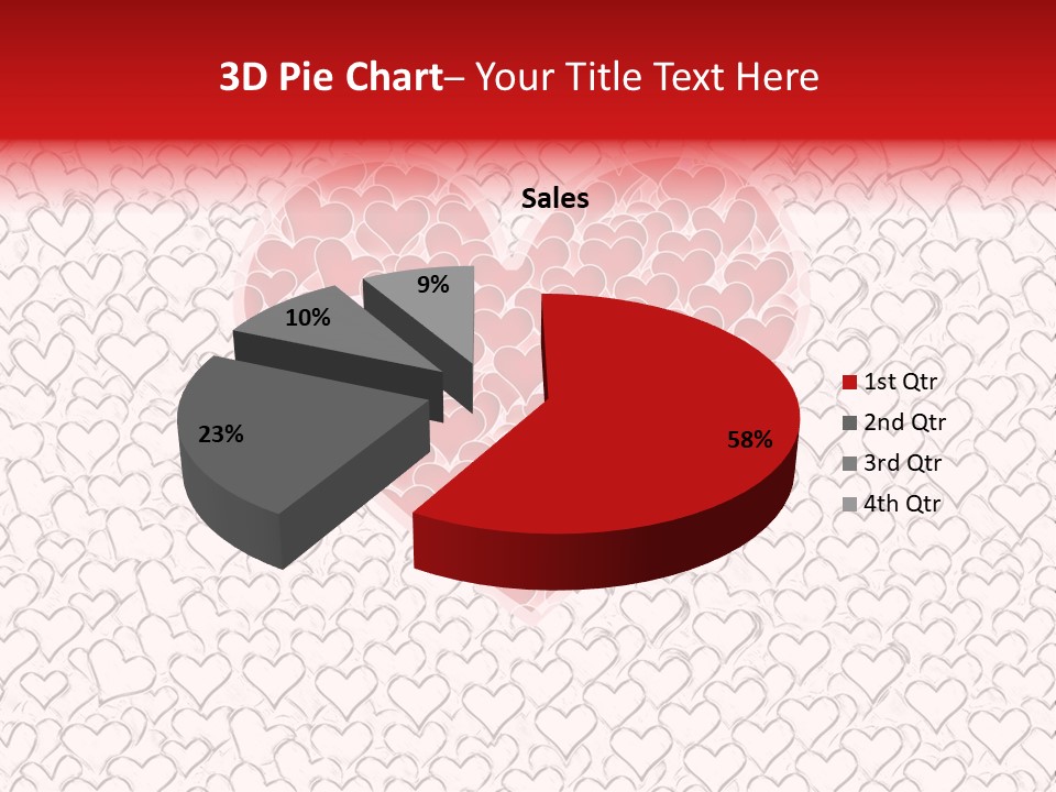 Red White Holiday PowerPoint Template