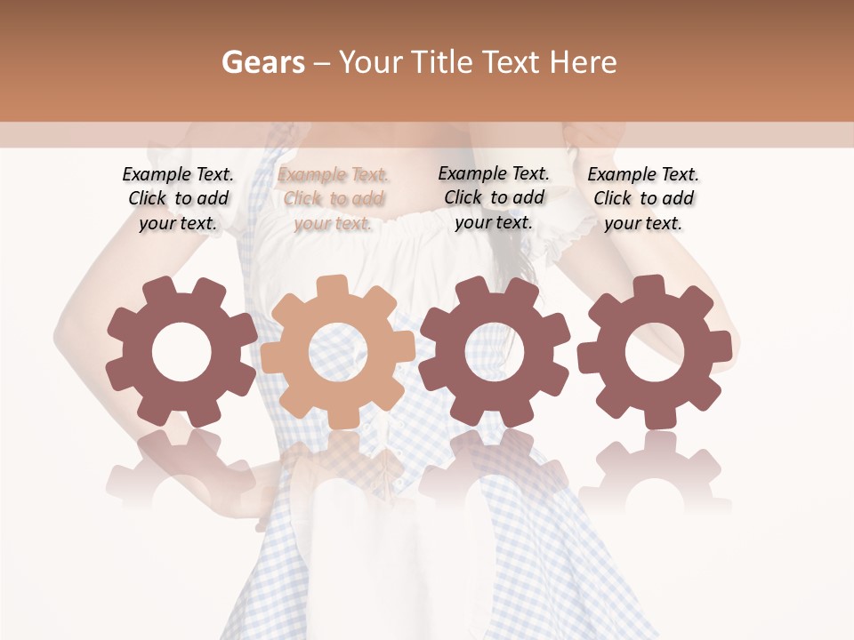 Trinkfest Zopf Blau PowerPoint Template