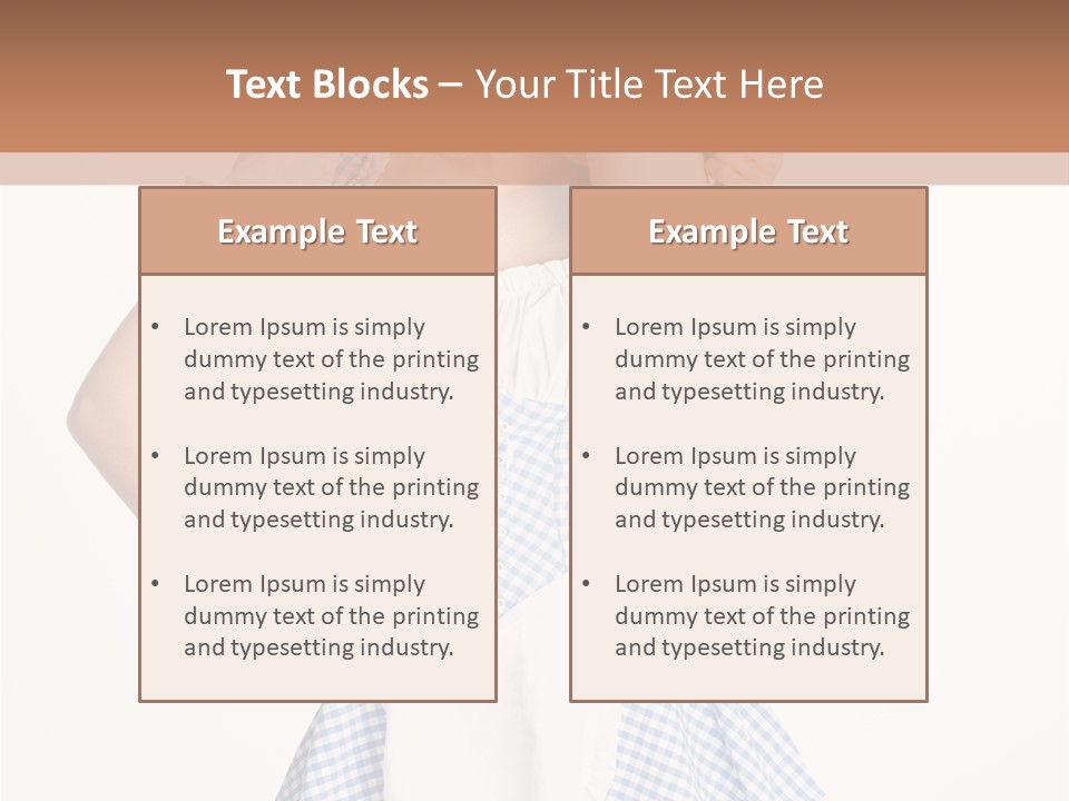 Trinkfest Zopf Blau PowerPoint Template