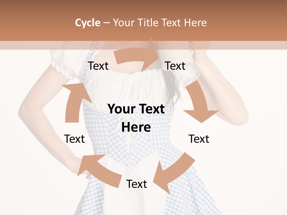 Trinkfest Zopf Blau PowerPoint Template