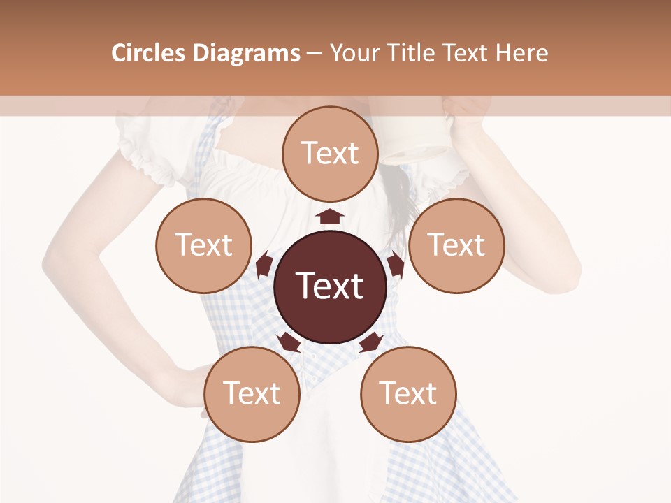 Trinkfest Zopf Blau PowerPoint Template