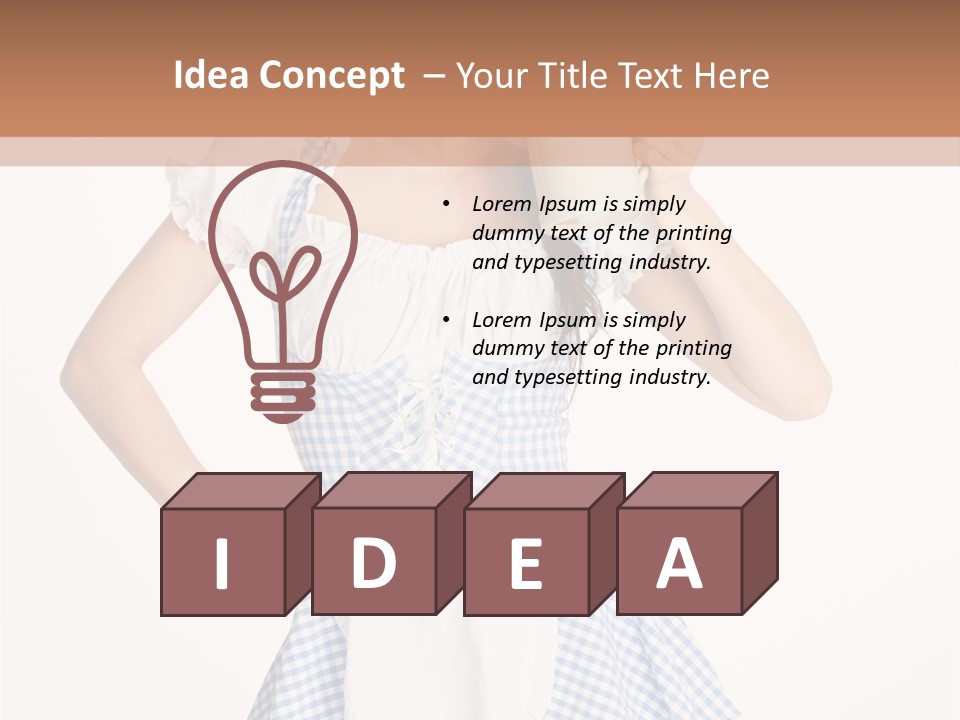 Trinkfest Zopf Blau PowerPoint Template