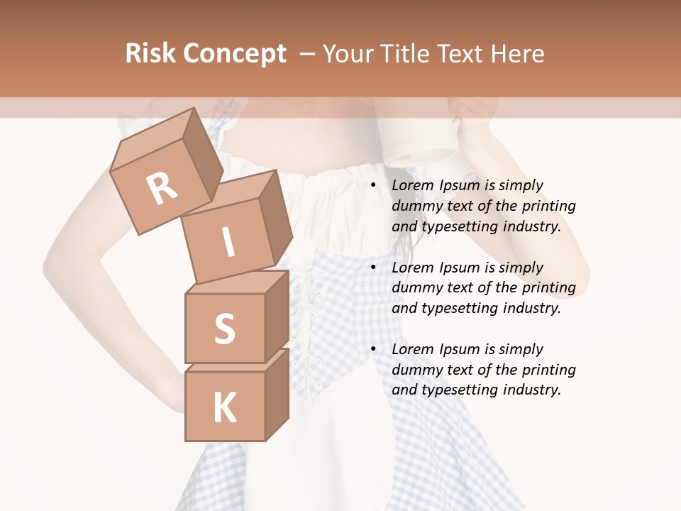 Trinkfest Zopf Blau PowerPoint Template