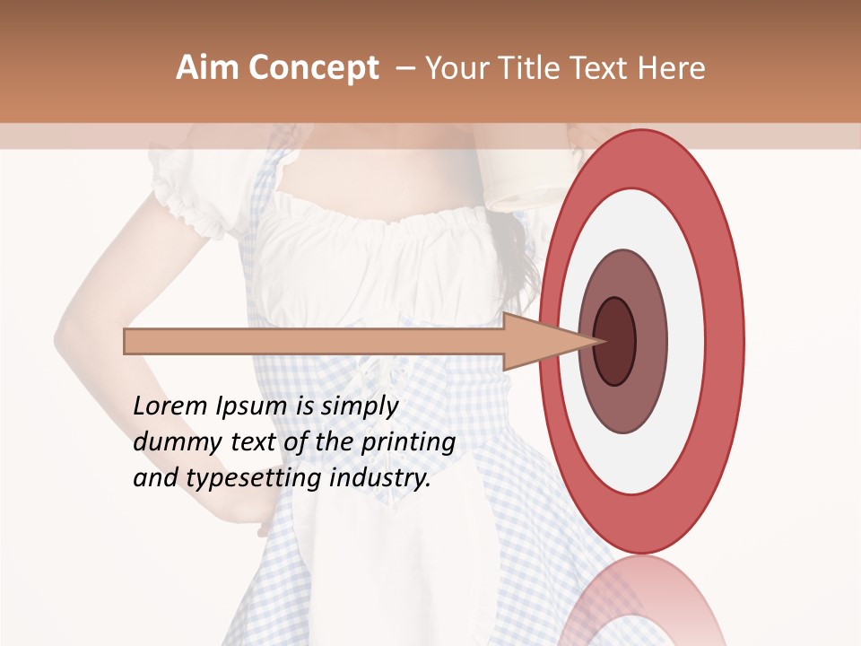 Trinkfest Zopf Blau PowerPoint Template