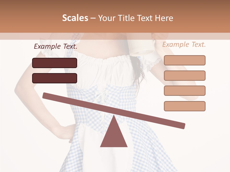 Trinkfest Zopf Blau PowerPoint Template