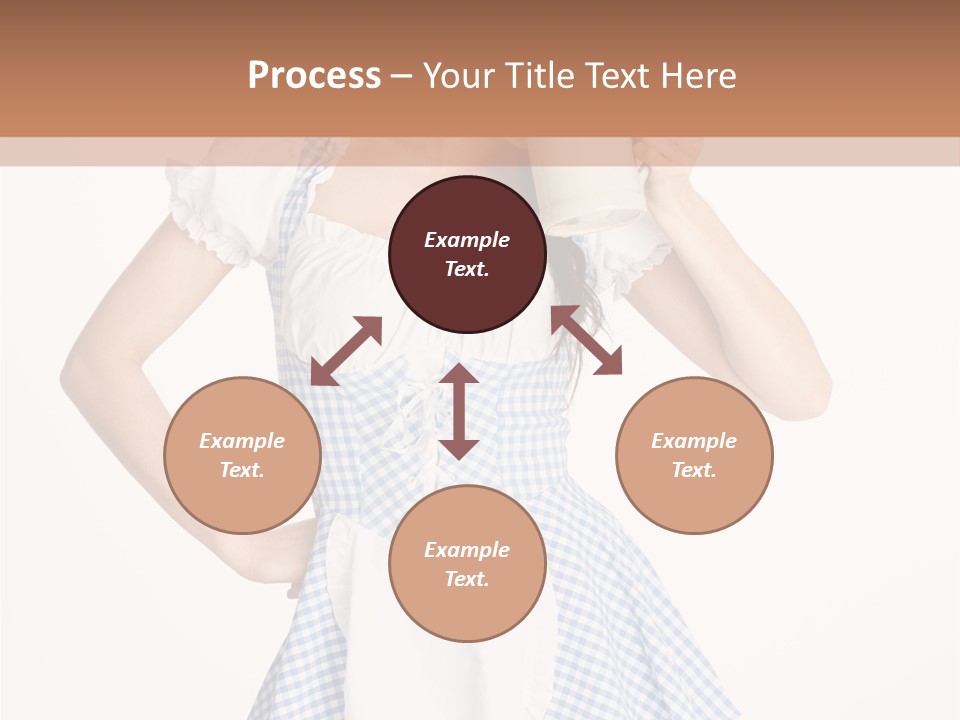 Trinkfest Zopf Blau PowerPoint Template