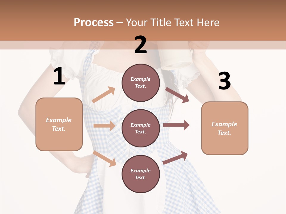 Trinkfest Zopf Blau PowerPoint Template