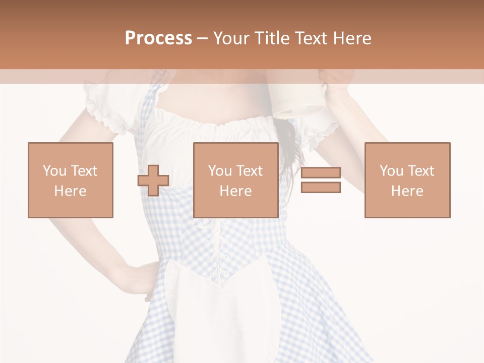 Trinkfest Zopf Blau PowerPoint Template