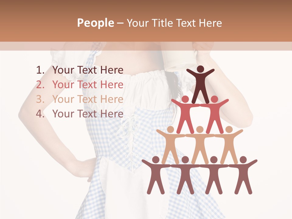 Trinkfest Zopf Blau PowerPoint Template