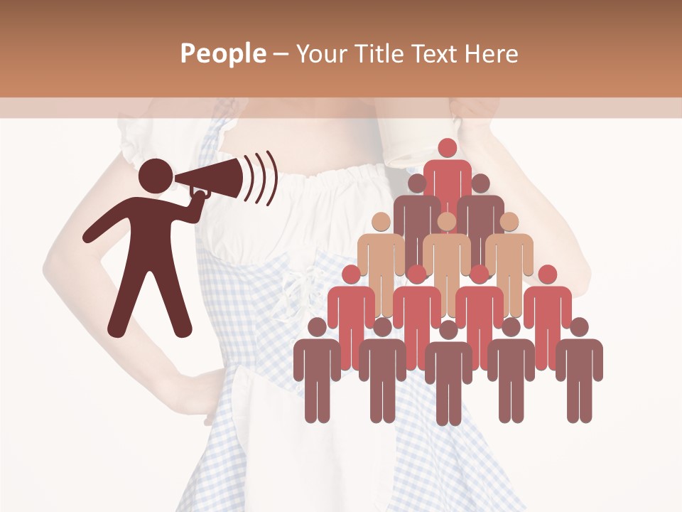 Trinkfest Zopf Blau PowerPoint Template