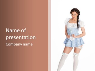 Dirndel Bier Liebe PowerPoint Template