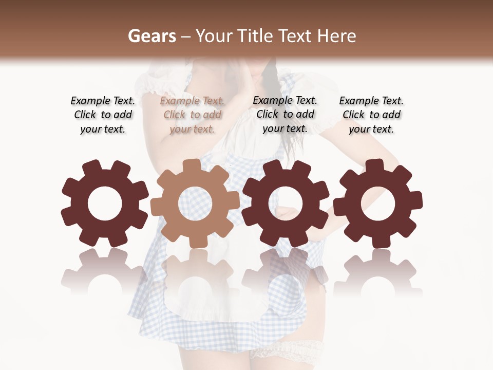 Sexy Unschuldig Tradition PowerPoint Template