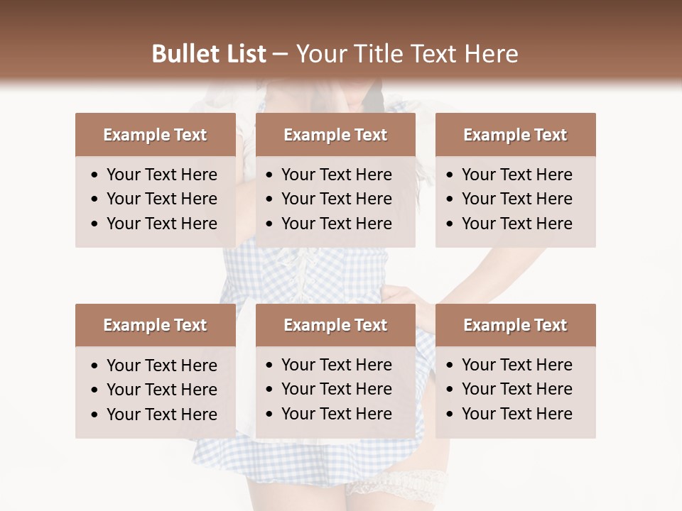 Sexy Unschuldig Tradition PowerPoint Template