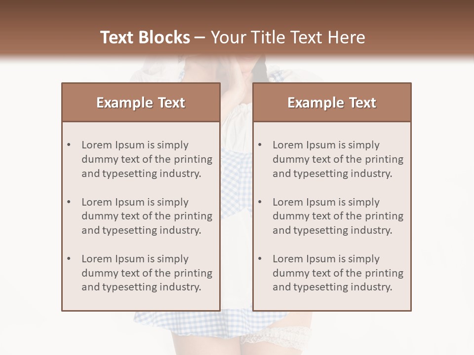 Sexy Unschuldig Tradition PowerPoint Template