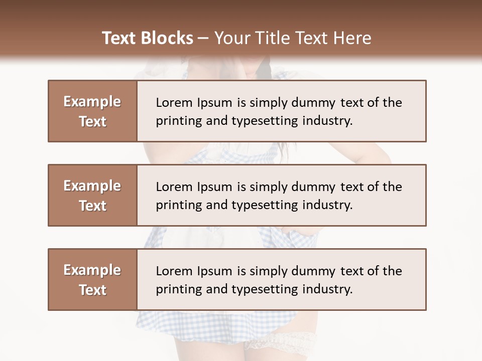 Sexy Unschuldig Tradition PowerPoint Template