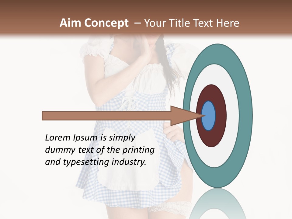 Sexy Unschuldig Tradition PowerPoint Template