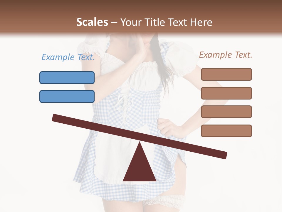 Sexy Unschuldig Tradition PowerPoint Template