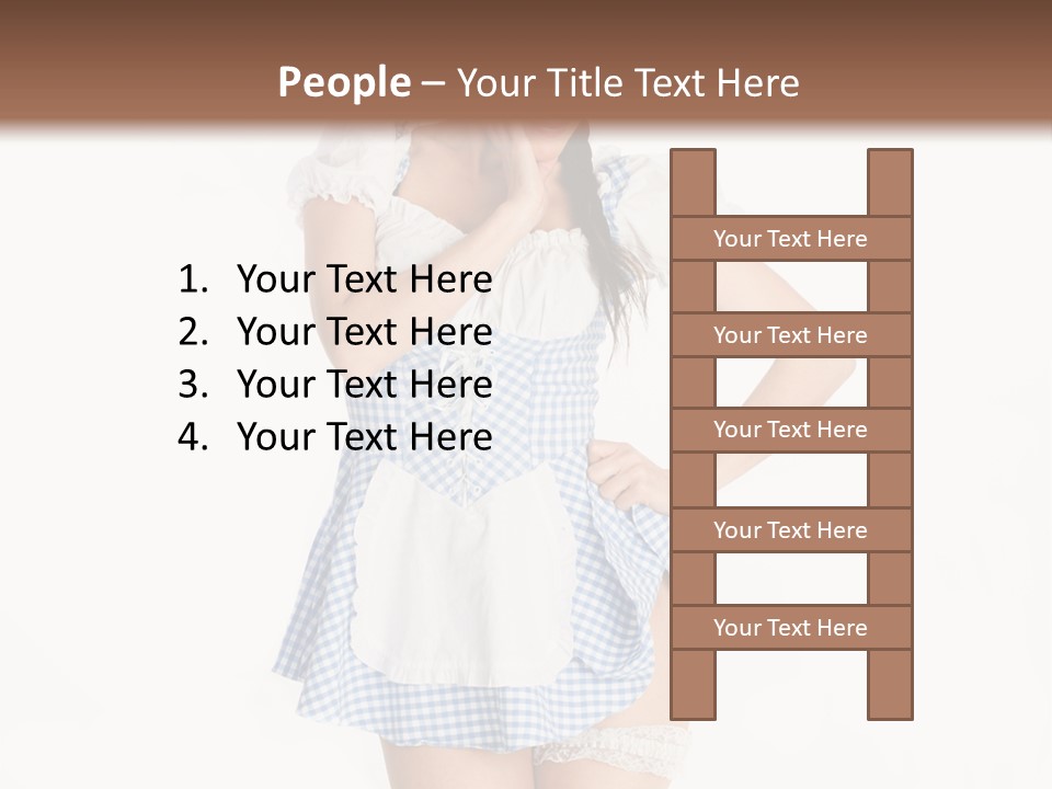 Sexy Unschuldig Tradition PowerPoint Template