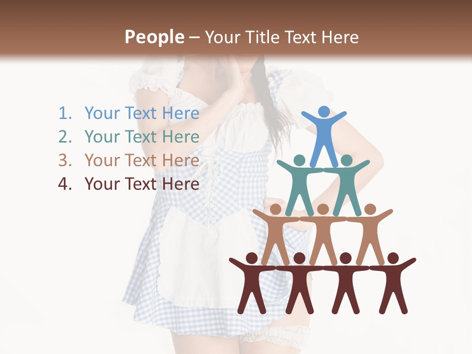 Sexy Unschuldig Tradition PowerPoint Template