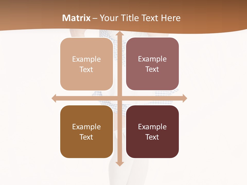 Schadenfreude Land Frau PowerPoint Template