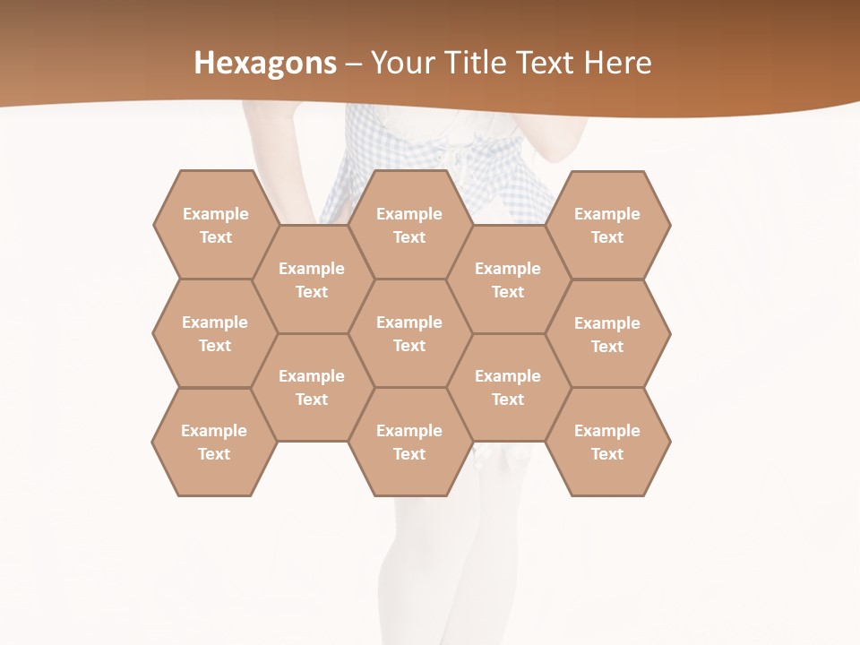 Schadenfreude Land Frau PowerPoint Template