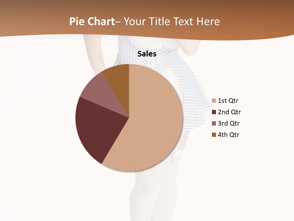 Schadenfreude Land Frau PowerPoint Template