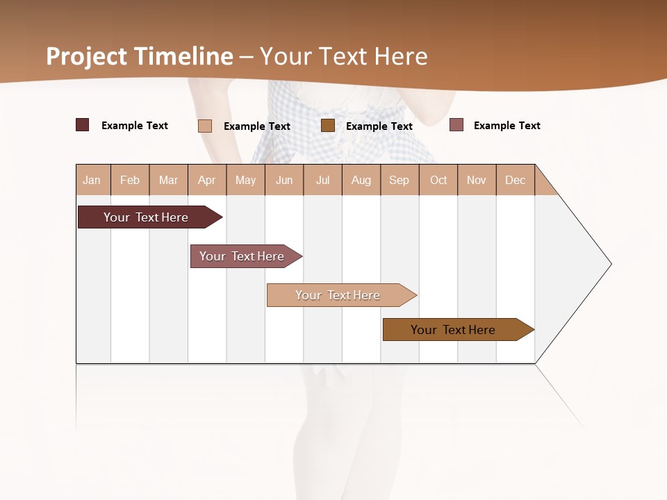 Schadenfreude Land Frau PowerPoint Template