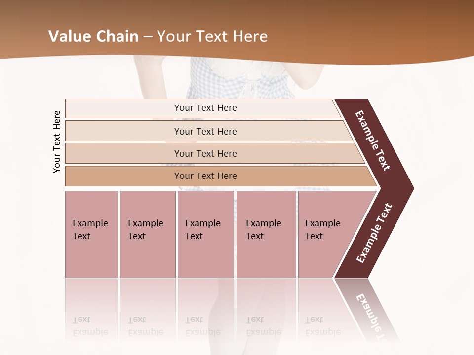 Schadenfreude Land Frau PowerPoint Template