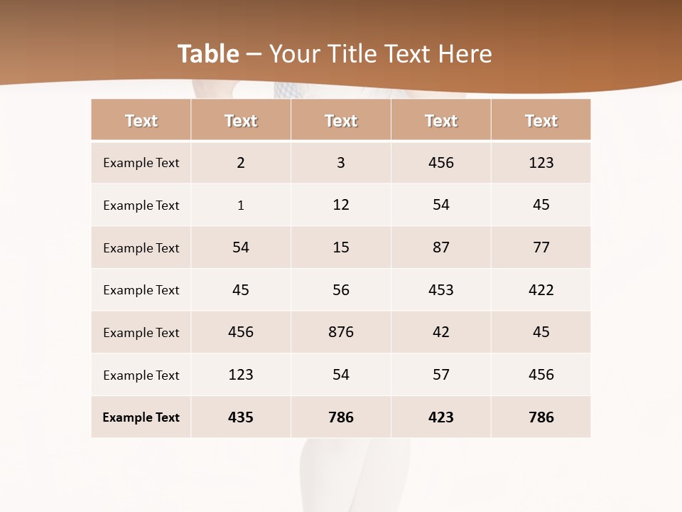 Schadenfreude Land Frau PowerPoint Template