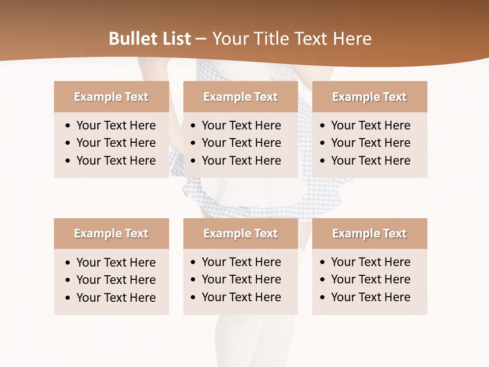 Schadenfreude Land Frau PowerPoint Template