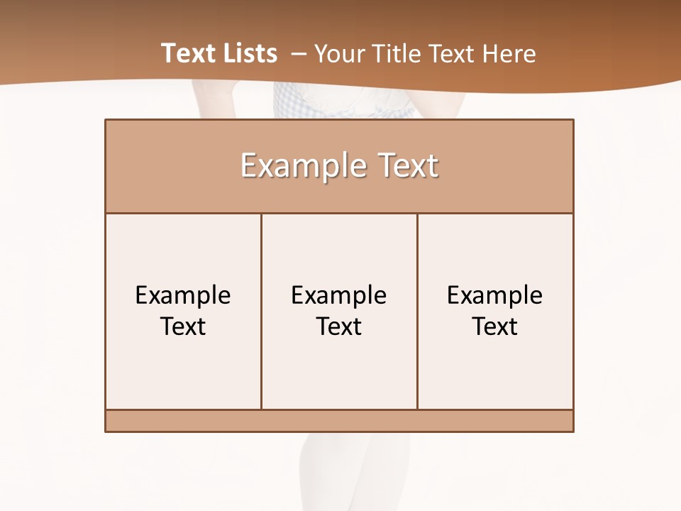 Schadenfreude Land Frau PowerPoint Template