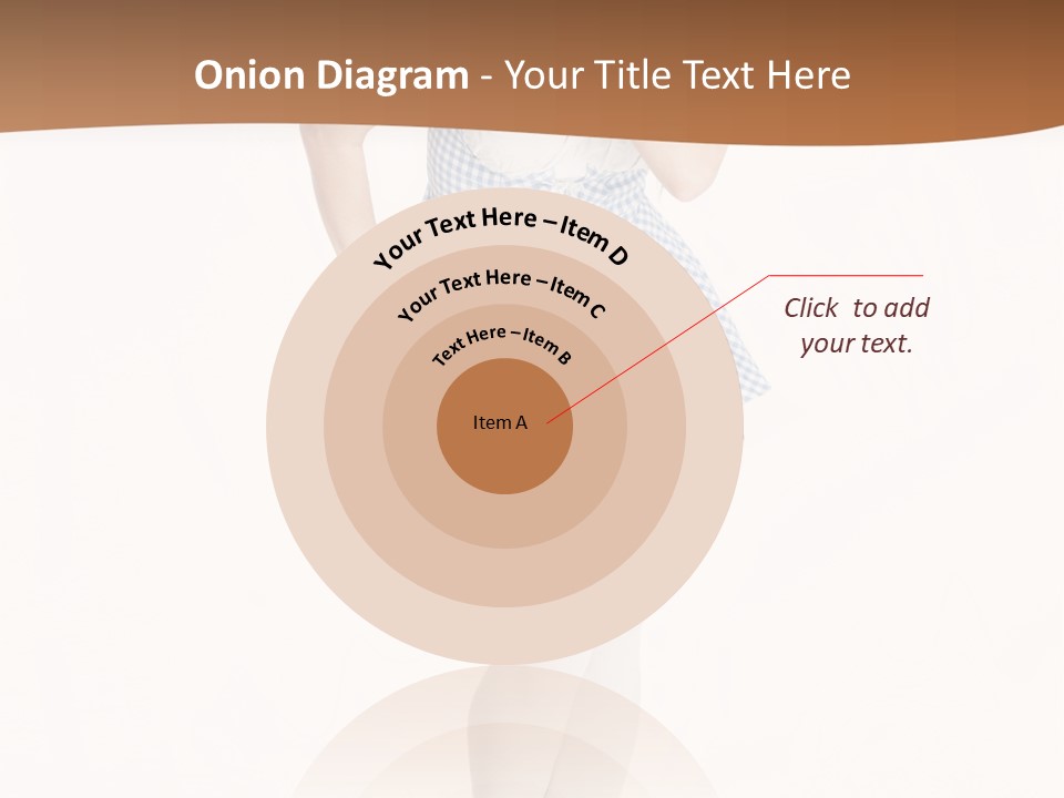 Schadenfreude Land Frau PowerPoint Template