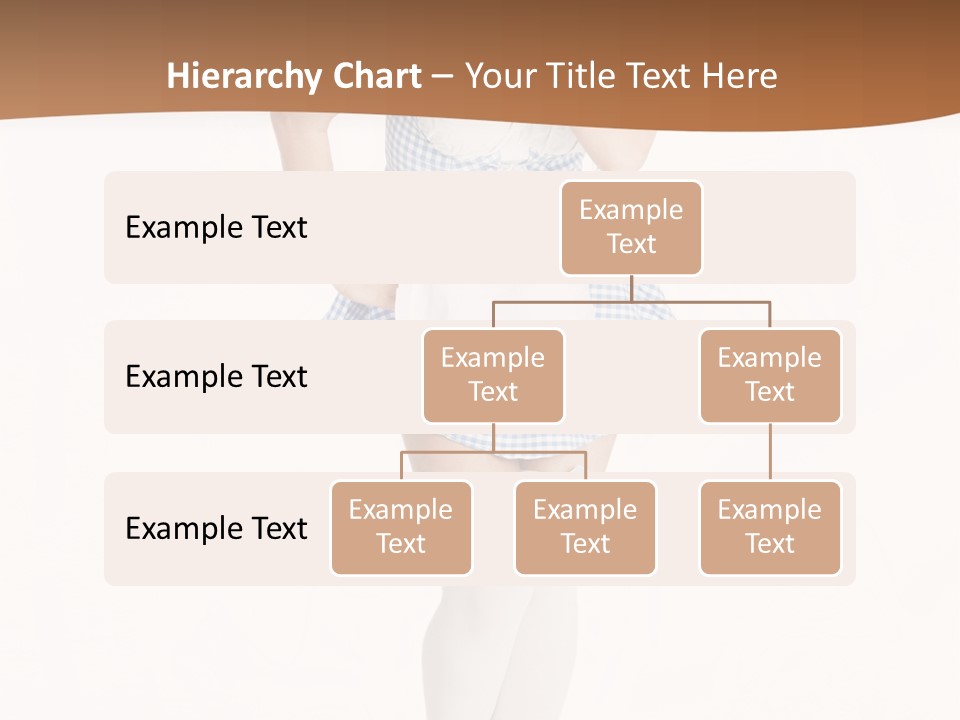 Schadenfreude Land Frau PowerPoint Template