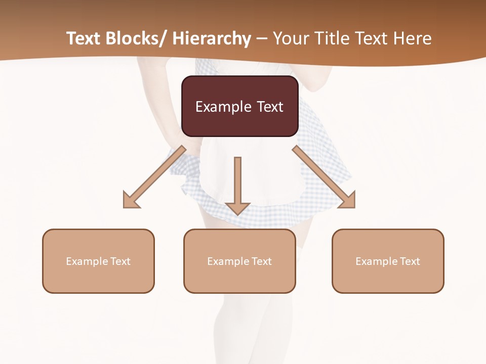 Schadenfreude Land Frau PowerPoint Template