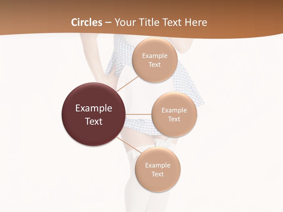 Schadenfreude Land Frau PowerPoint Template