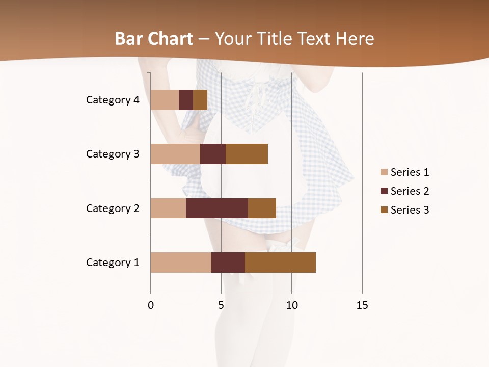 Schadenfreude Land Frau PowerPoint Template