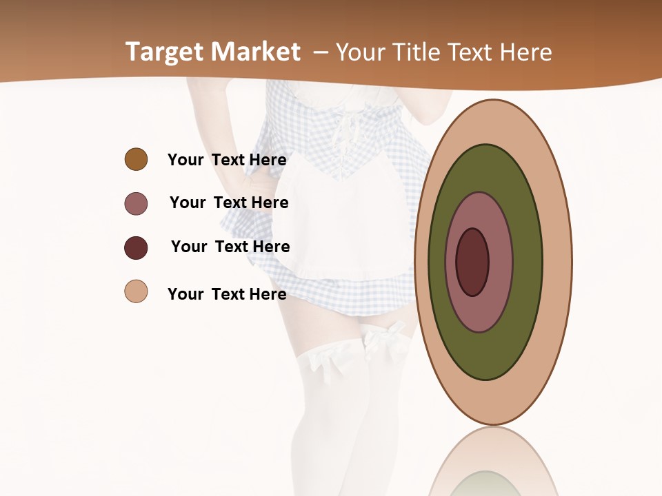 Schadenfreude Land Frau PowerPoint Template