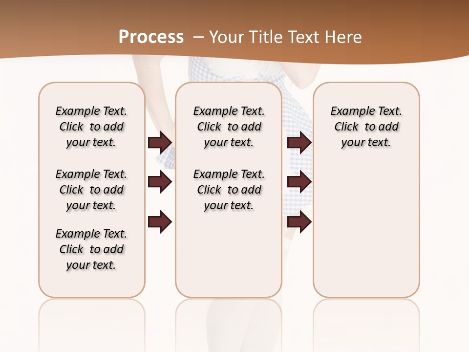 Schadenfreude Land Frau PowerPoint Template