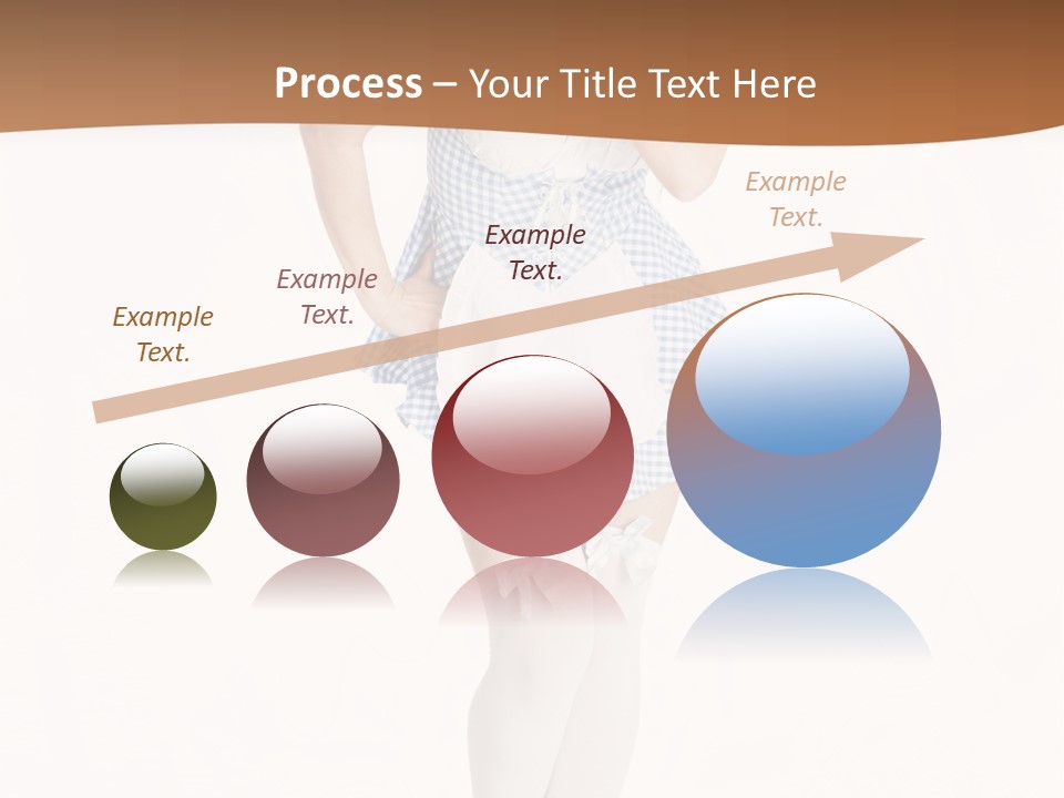 Schadenfreude Land Frau PowerPoint Template