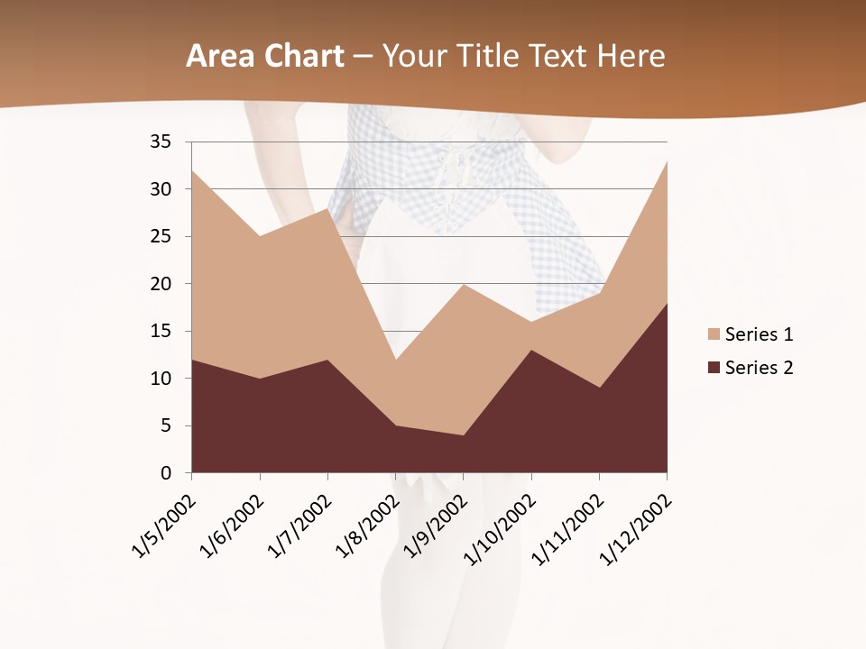 Schadenfreude Land Frau PowerPoint Template