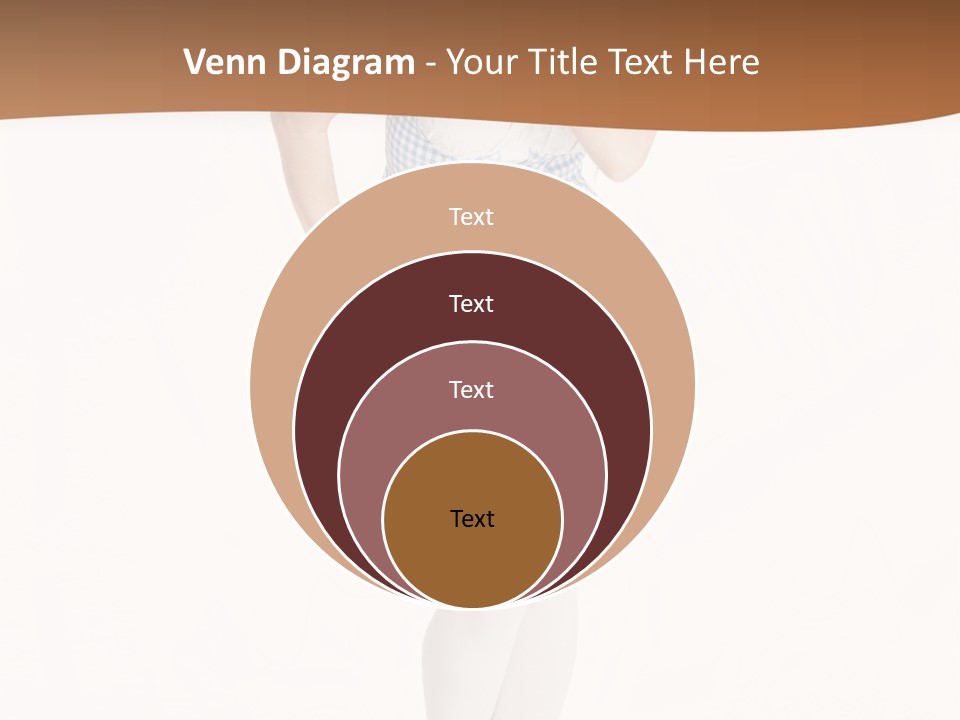 Schadenfreude Land Frau PowerPoint Template