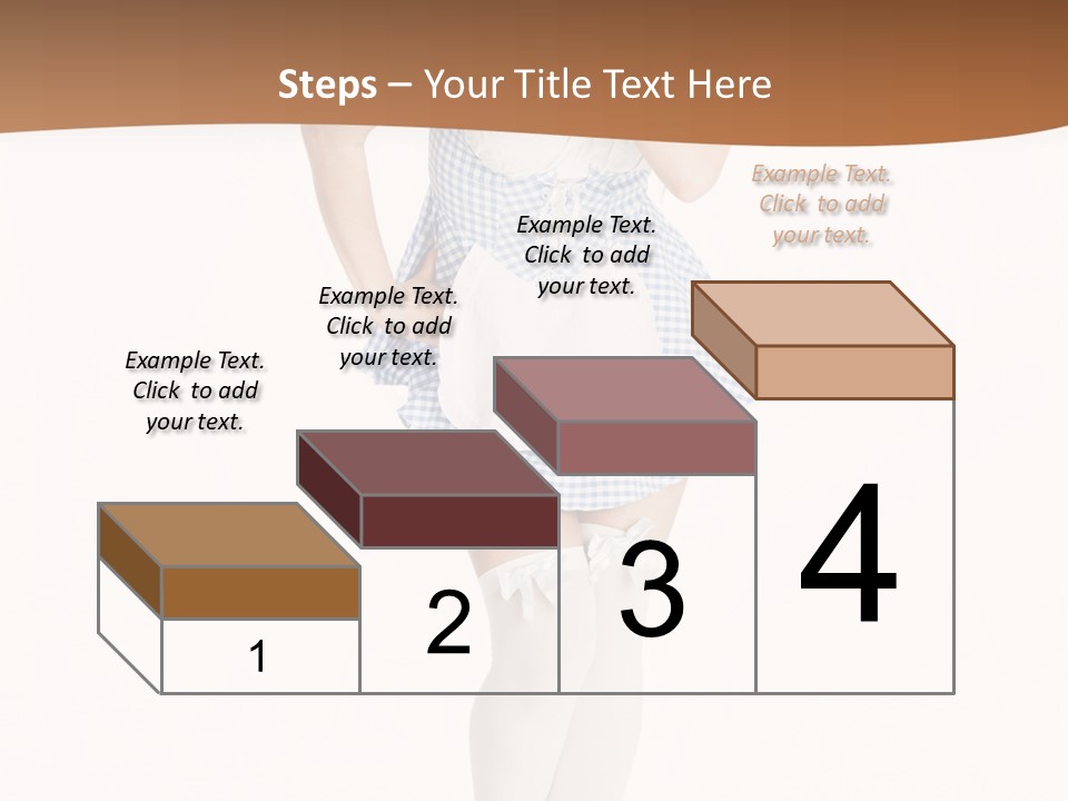 Schadenfreude Land Frau PowerPoint Template