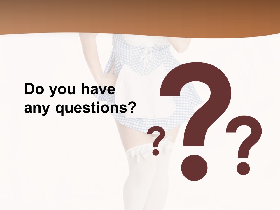 Schadenfreude Land Frau PowerPoint Template