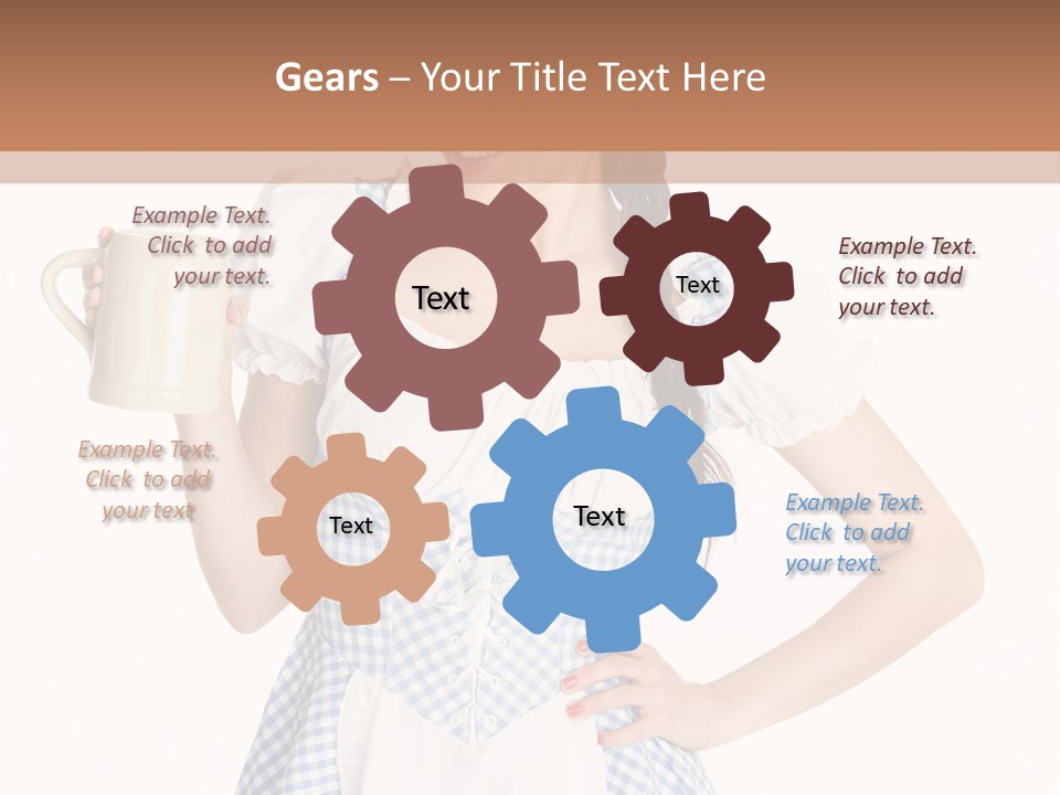 Dirndel Sexy Fest PowerPoint Template